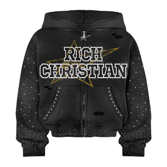 Chandelier Christian zip up