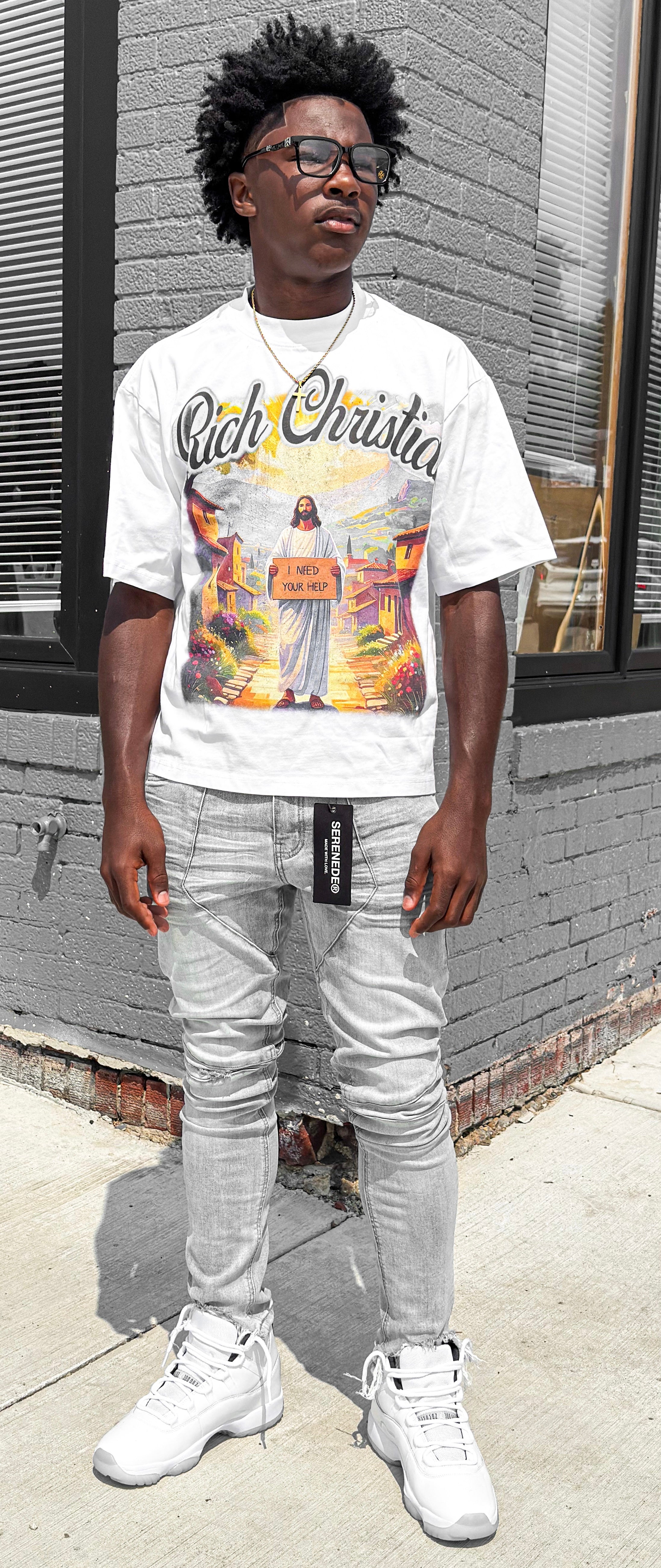 HELP ME Christian tee